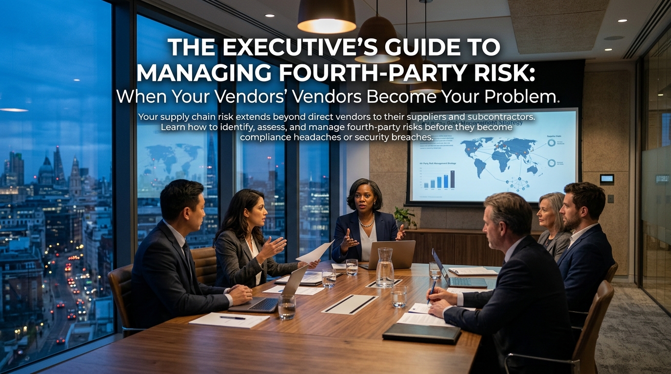 The Executive's Guide to Managing Fourth-Party Risk: When Your Vendors ...